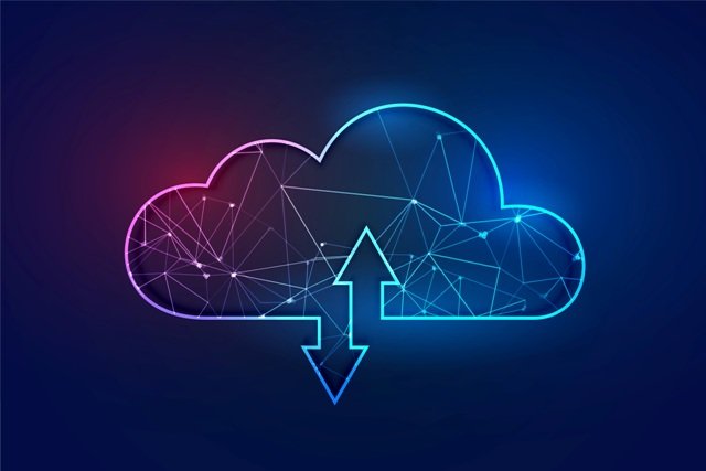 cloud-storage-vector-representation